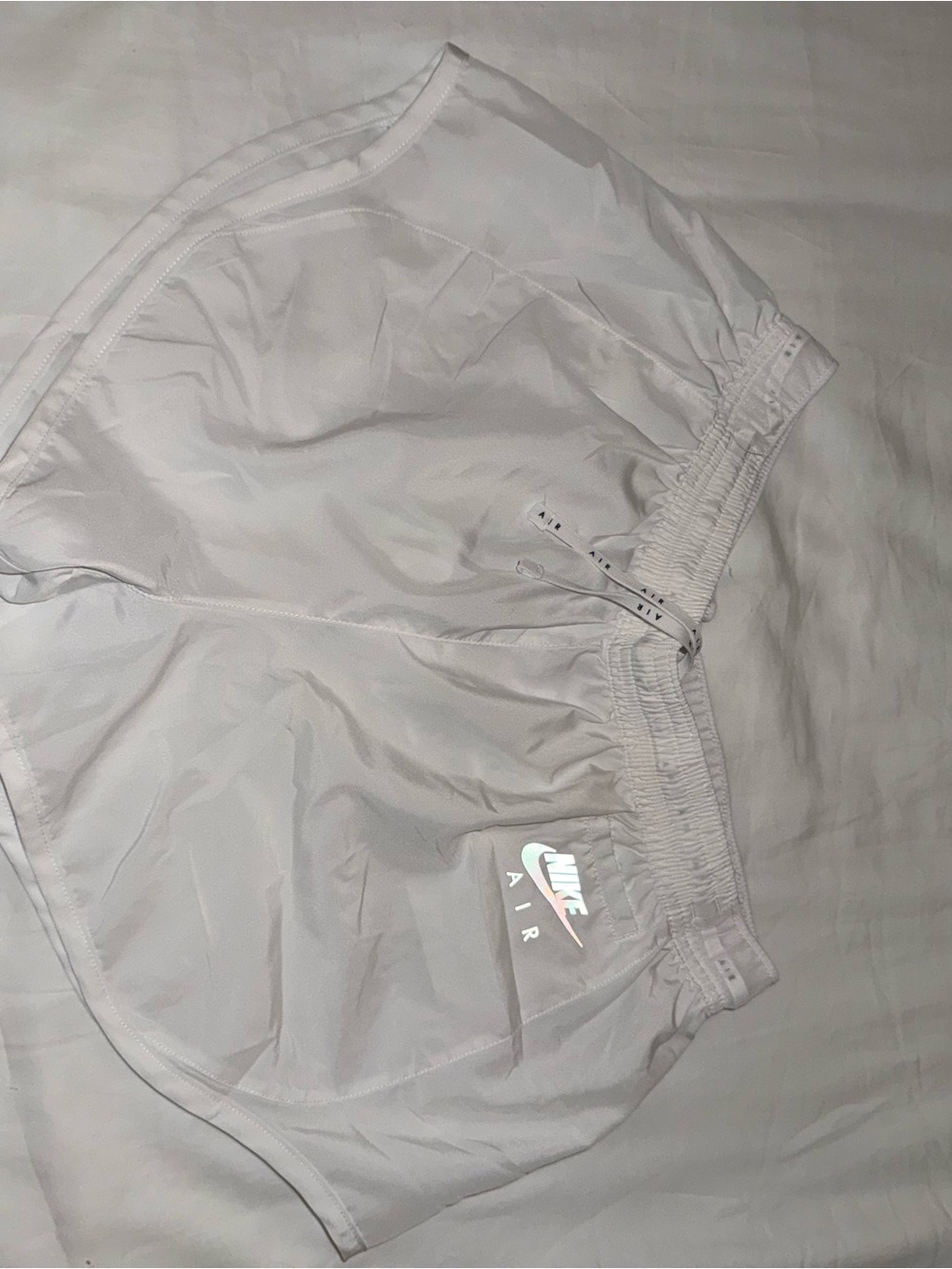 Nike White Women's Athletic Running Shorts